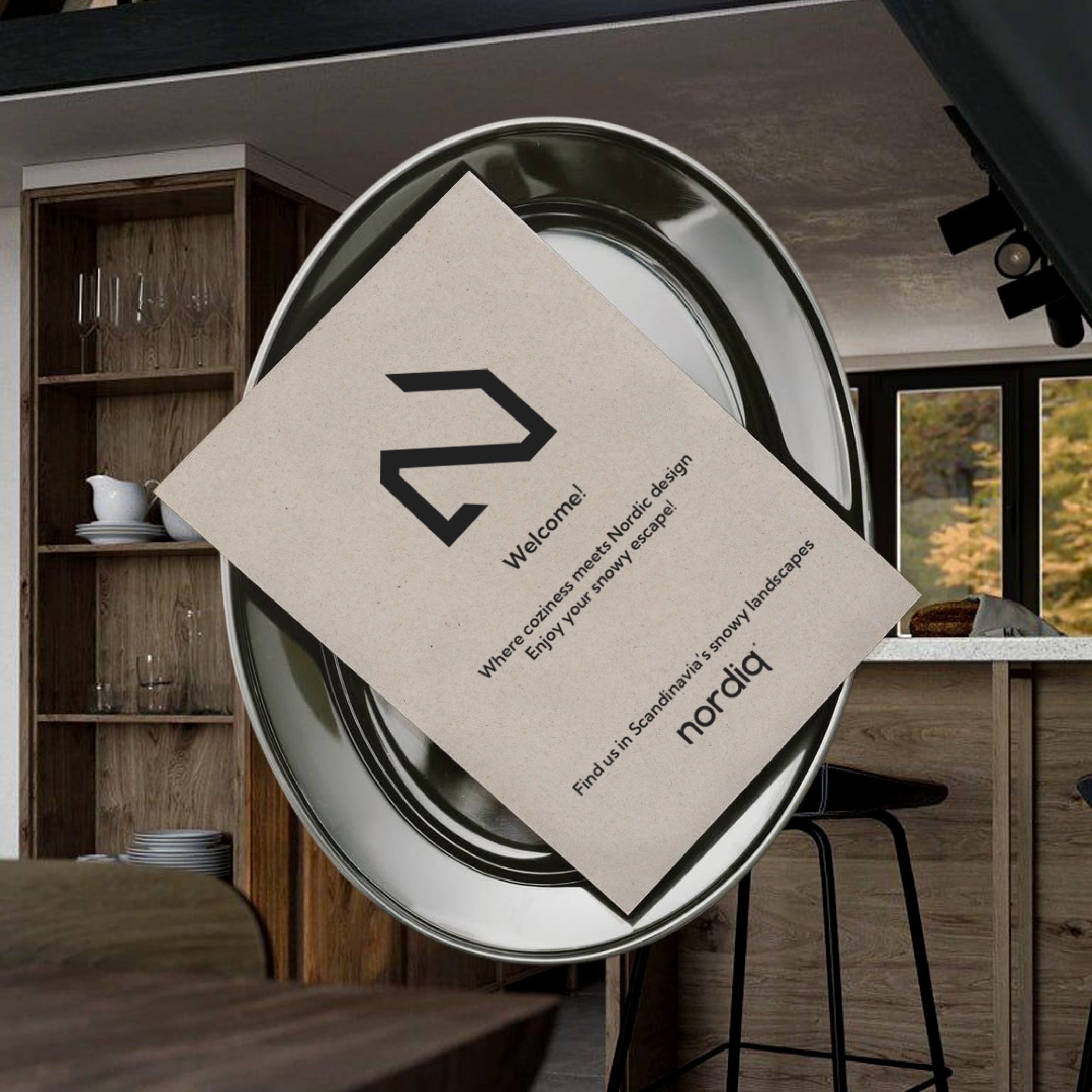 brand card design for Nordiq